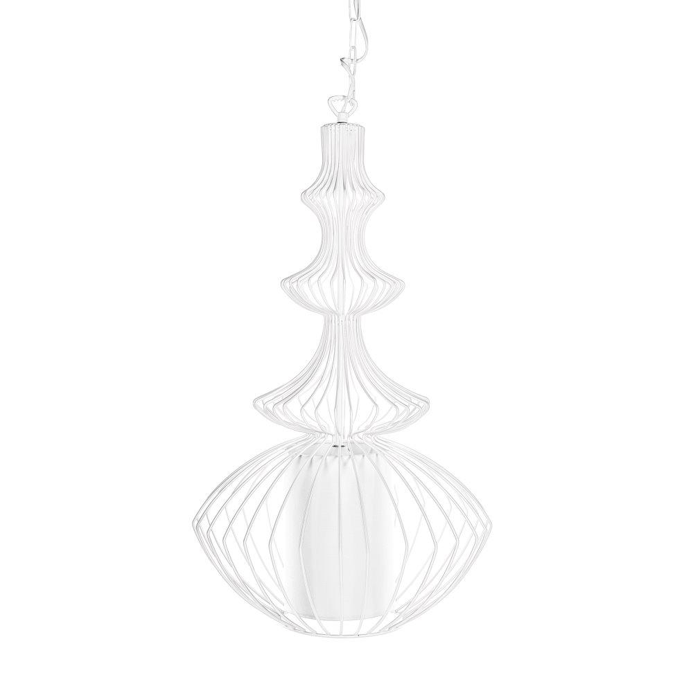 Loftlampe Hvid KOLVA