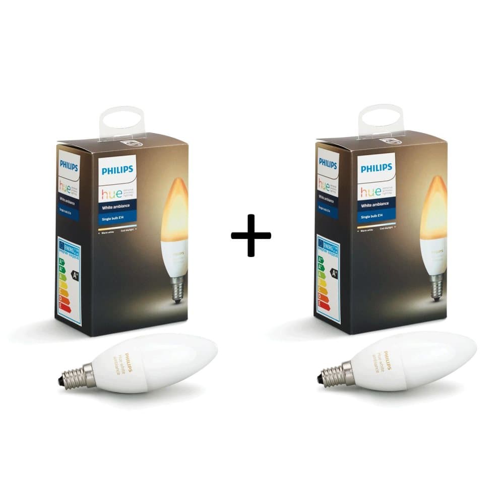 Hue White Ambiance E14 2x1-pakkaus