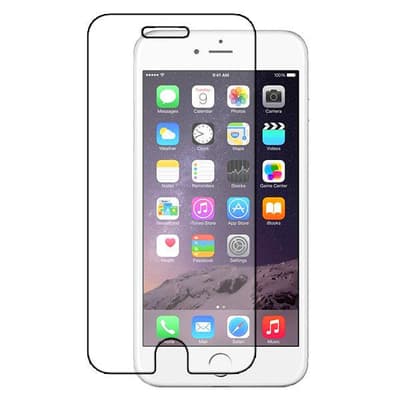 Hærdet glas skærmbeskytter til iPhone 6 / 6S gennemsigtig