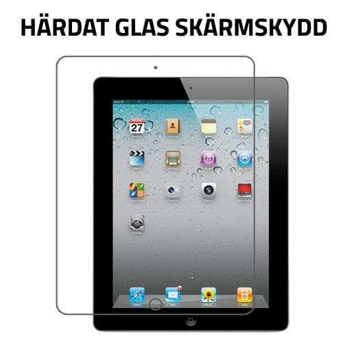 Härdat glas skärmskydd iPad 2/3/4 transparent