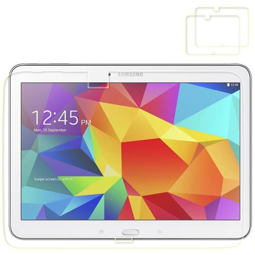 SAMSUNG GALAXY Tab 4 10.1 film Beskyttelses Film Beskyttelses Film 2 stk film