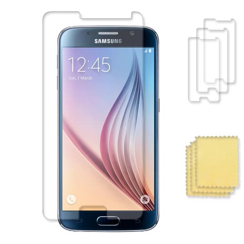 3-pack Samsung Galaxy S6 skärmskydd transparent