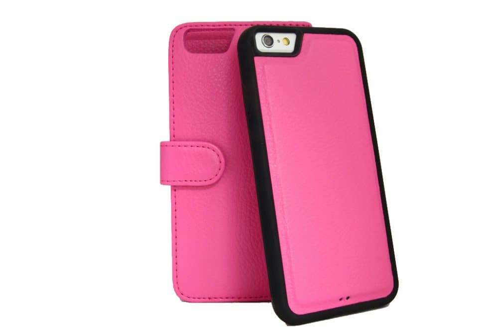 TOPPEN Case With Detachable Cover iPhone 6/6S, Nahkakotelo Lompakkokotelo