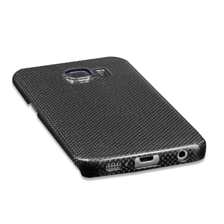 Äkta Carbon Fiber kolfiber skal ultralätt Galaxy S6 Edge