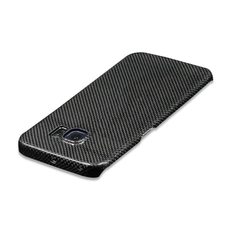 Äkta Carbon Fiber kolfiber skal ultralätt Galaxy S6 Edge