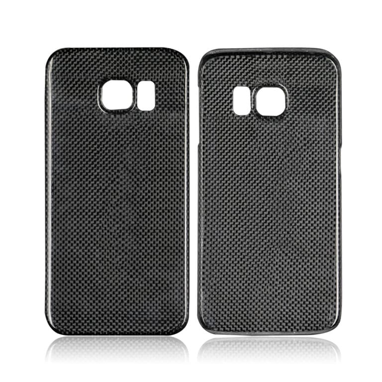 Äkta Carbon Fiber kolfiber skal ultralätt Galaxy S6 Edge