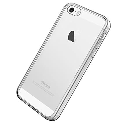 Skal i genomskinligt gummi, iPhone 5/5s/SE