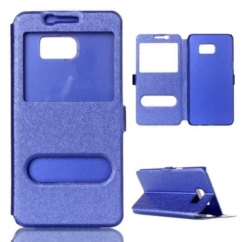 Samsung Galaxy S7 EDGE Flip Dual View Cover Shell Magnetisk lås