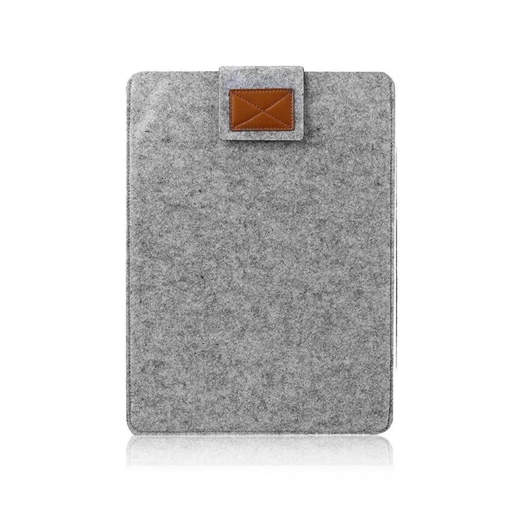 Etui til Macbook Air, Pro 13 ullfilt grå