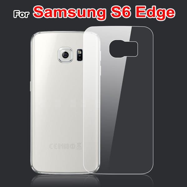 S6 Edge Pansarglas Baksida