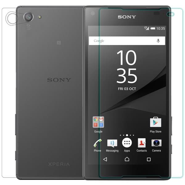 Sony Xperia Z5 HeliGuard Skärmskydd (Både framsida och baksida)