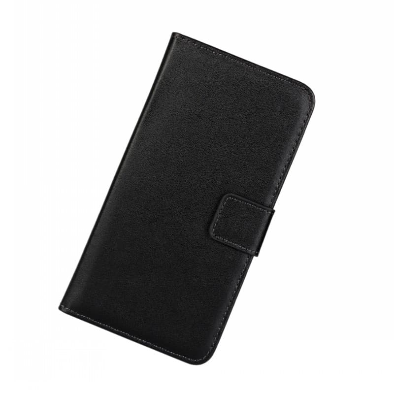 Motorola Moto G5, wallet cover, ægte Læder, Taske/Pung