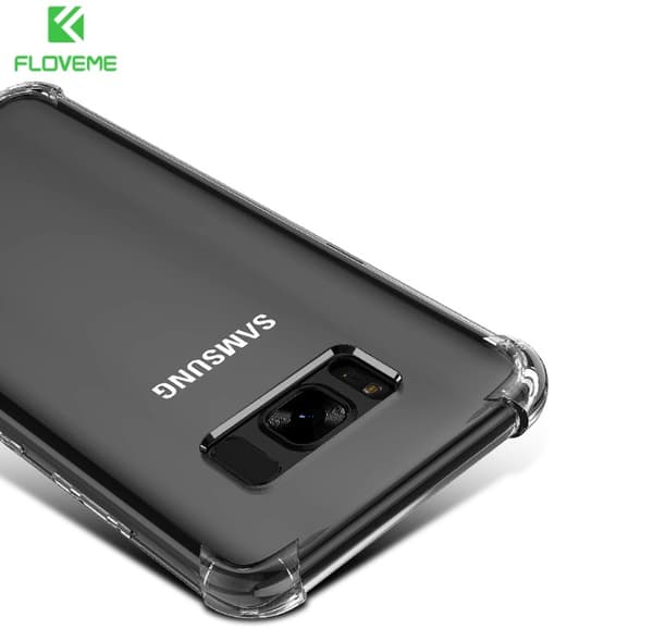 Samsung Galaxy S8+ Smart Silikonskal EXTRA SKYDD från FLOVEME