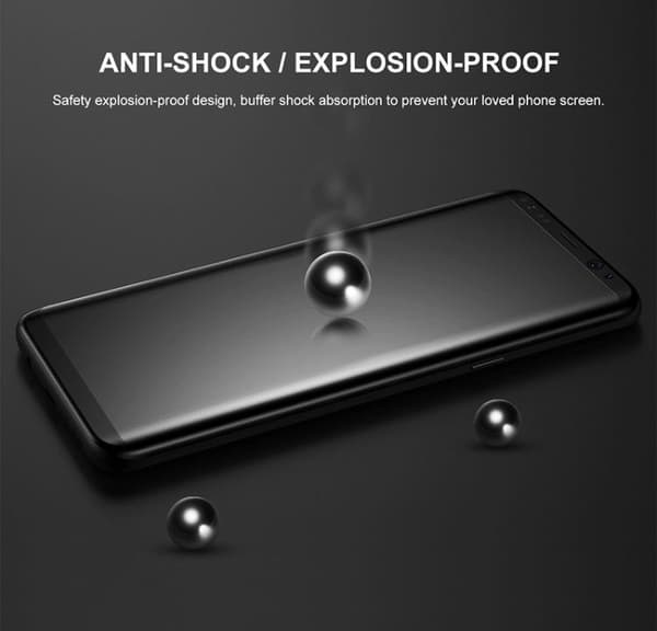 Samsung Galaxy S8+ - ProGuard EXXO-Skärmskydd med Ram (HD)