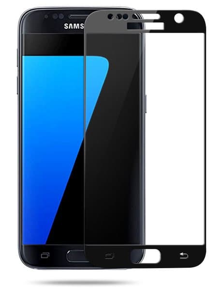 Samsung S7 - ProGuards Full-Fit Skärmskydd med Ram (HD-Clear)