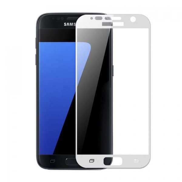 Samsung S7 - ProGuards Full-Fit Skärmskydd med Ram (HD-Clear)