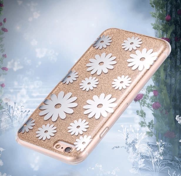 iPhone 6/6S Stilrent Crystalflower-skal från FLOVEME ORIGINAL