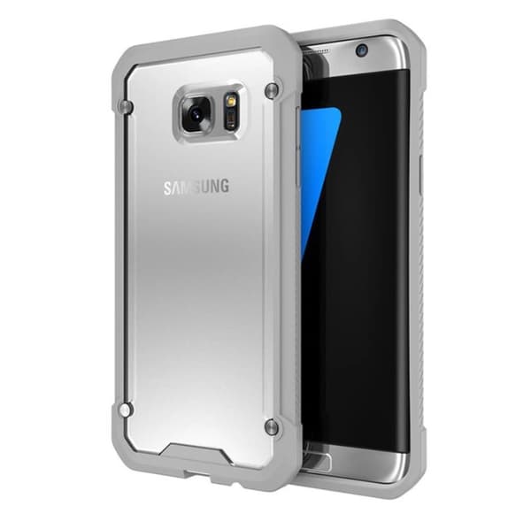 Samsung Galaxy S7 Edge - NANO-HYBRID-Stötdämpande skal