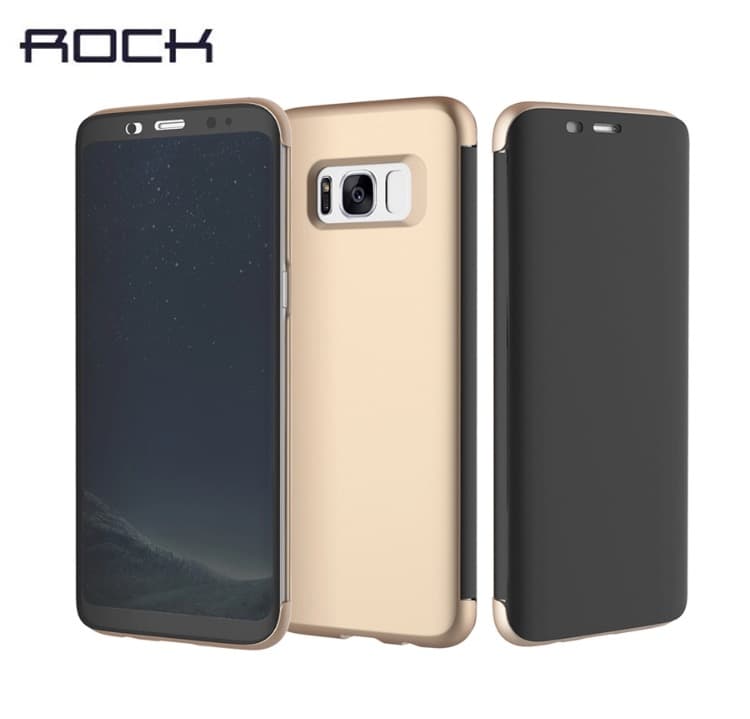 Galaxy S8 - ROCK Stilrent Transparent fodral (ORIGINAL)