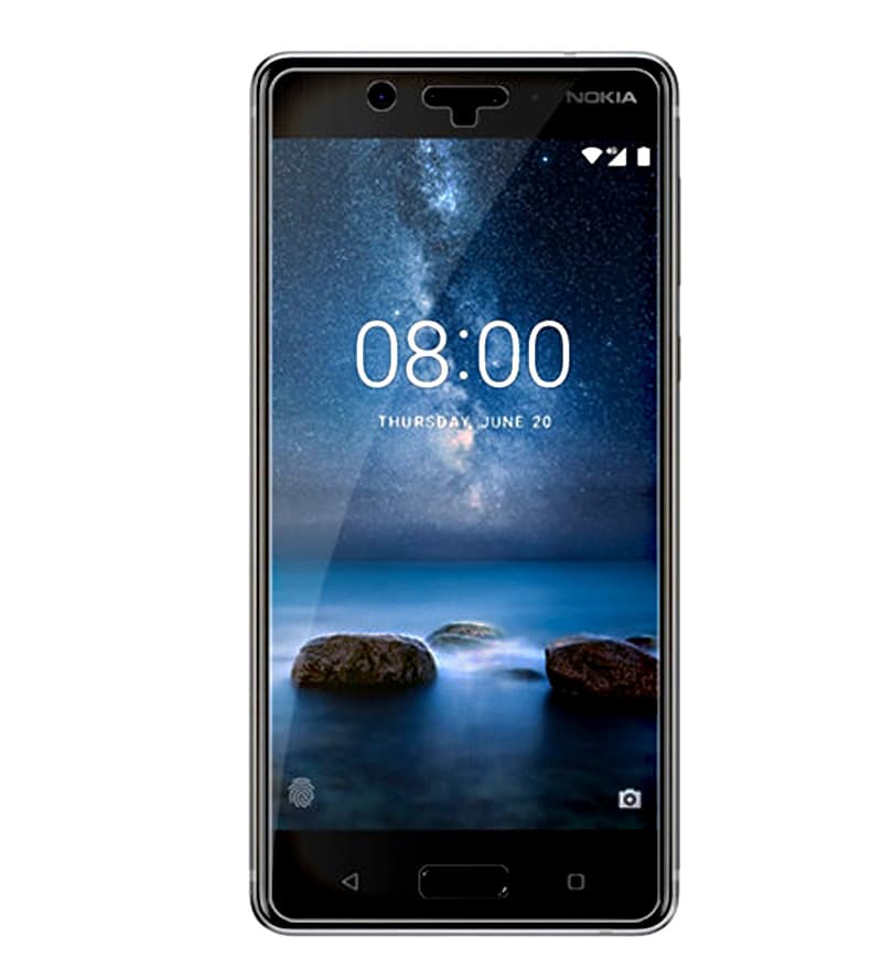 Nokia 8 Näytönsuoja Larkaistusta Lasista Retail Package