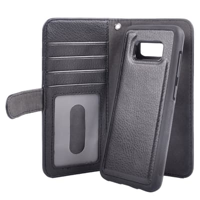 TOP Tegnebog Samsung Galaxy S8 Aftagelig Cover