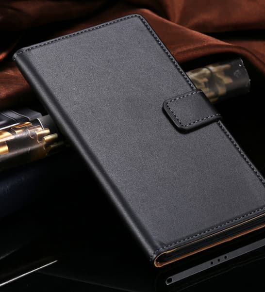 Iphone X Iphone 10 PU läder Svart skal Plånboksskal Fodral