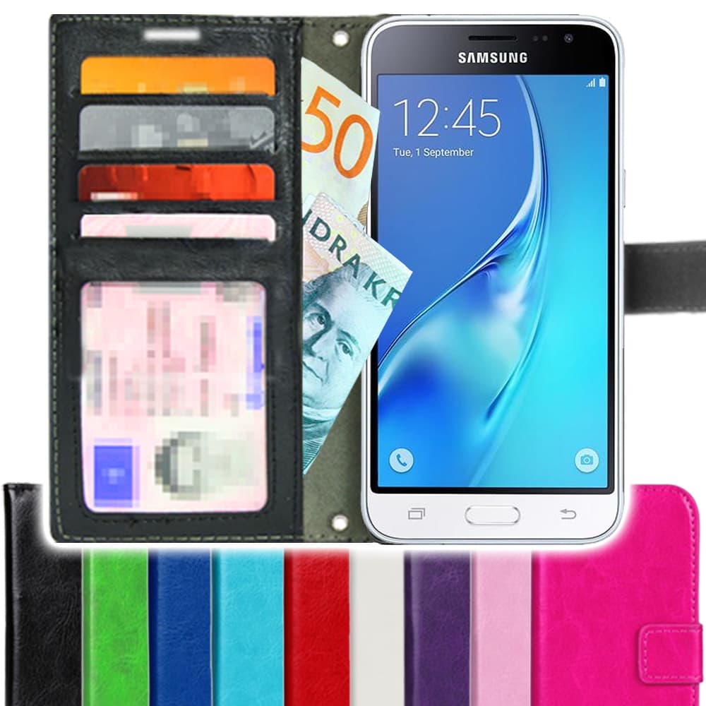 TOPPEN SLIM Samsung Galaxy J3 2017 Plånboksfodral 4st Kort