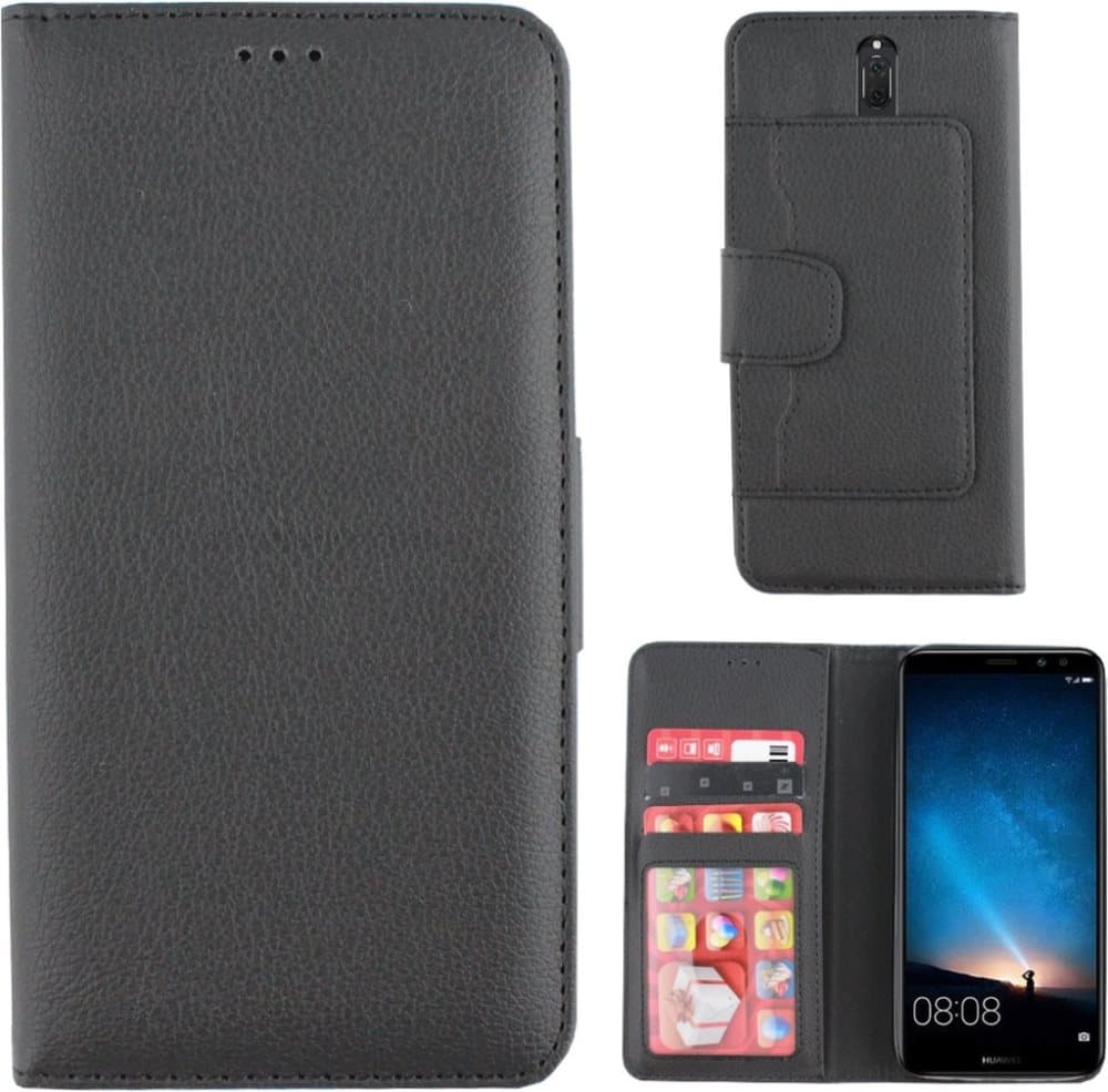 Colorfone tegnebog Huawei Mate 10 Lite tegnebog SORT