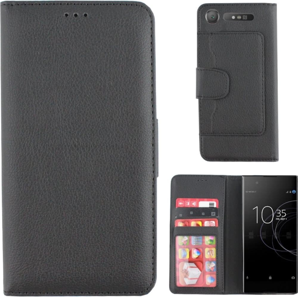Colorfone tegnebog Sony Xperia XZ1 tegnebog SORT