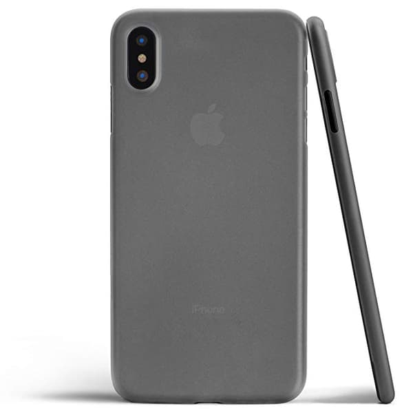 iPhone X | Dark Grey - Världens tunnaste skal!