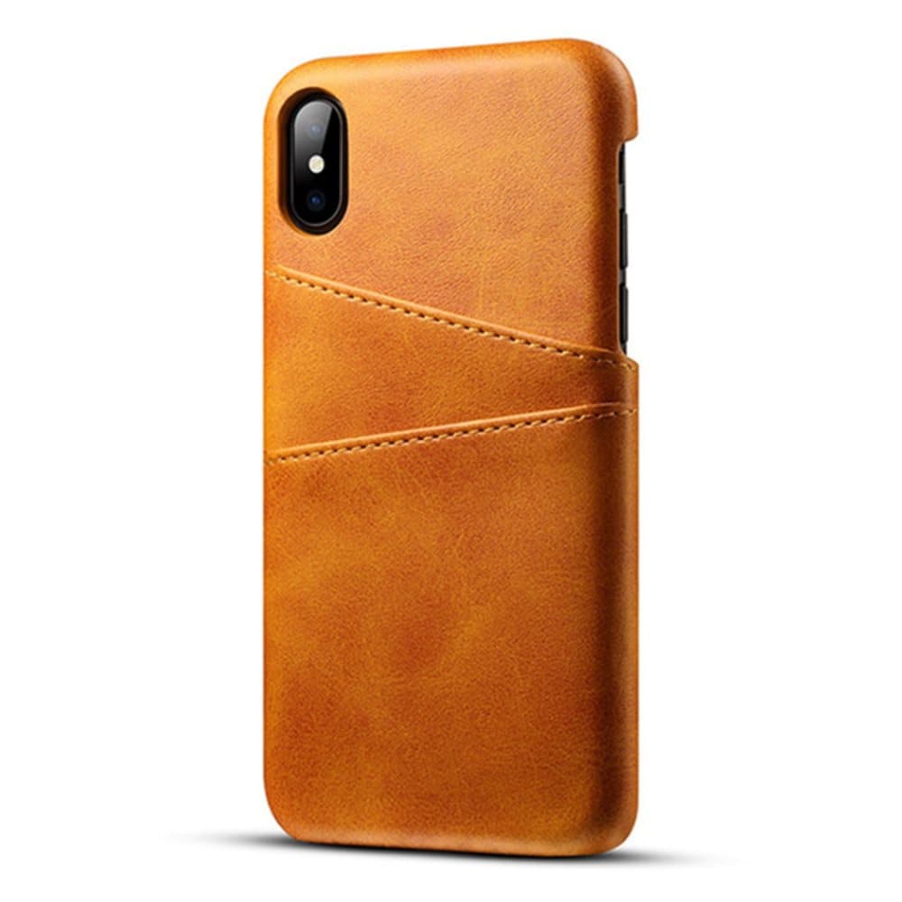 Leather-Case With Card Slots for iPhone X / XS!