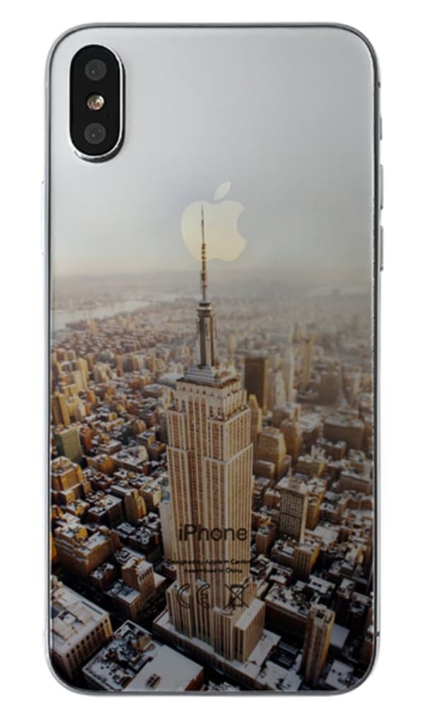 iPhone X/XS Mjukt Skal New York