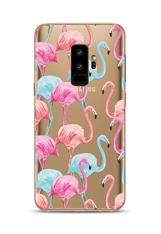 Samsung Galaxy S9+ Skal Flamingo TPU