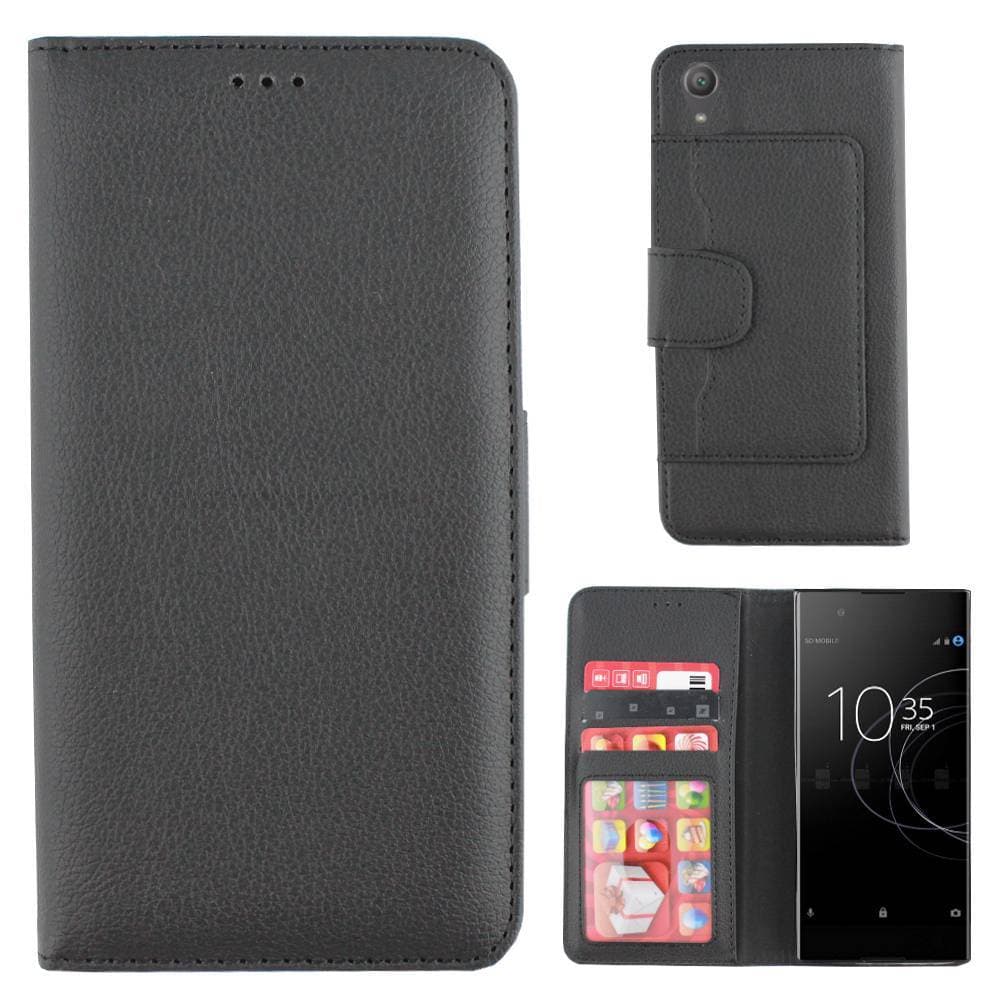 Colorfone tegnebog Sony Xperia XA1 Ultra Wallet taske SORT