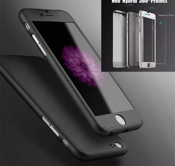iPhone 7 Stilrent Smart Skyddsfodral inbyggd "Screen Protector"