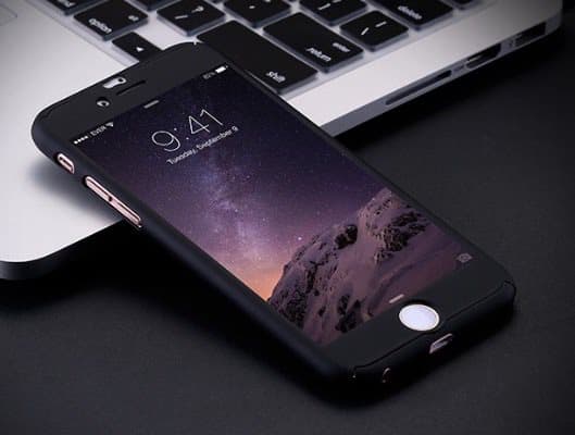iPhone 7 Stilrent Smart Skyddsfodral inbyggd "Screen Protector"