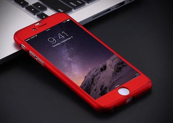 iPhone 7 Stilrent Smart Skyddsfodral inbyggd "Screen Protector"