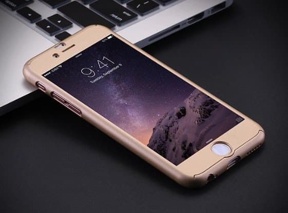 iPhone 7 Stilrent Smart Skyddsfodral inbyggd "Screen Protector"