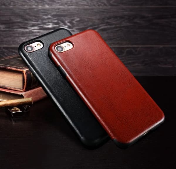 iPhone 8 - Läderskal i Retro-Vintage (Smoothläder)