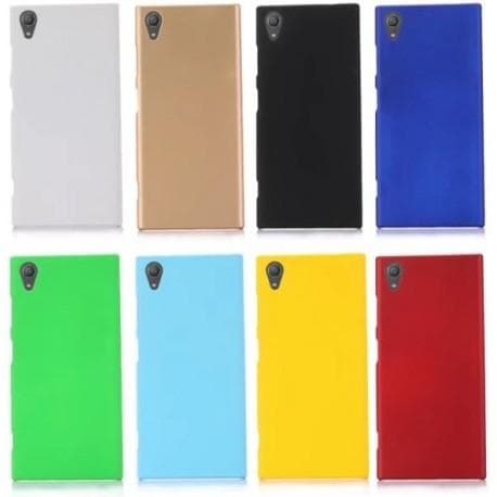 Xperia XA Ultra tynd gummibelagt mat sort cover