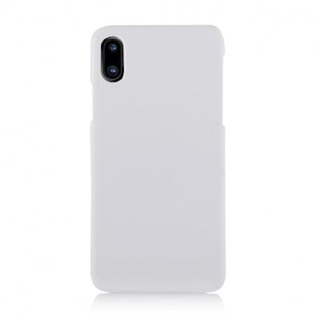 iPhone X Ultratynd gummibelagt mat sort cover