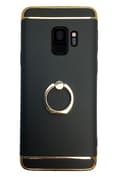 Miniatyrbild 2 av 6: Samsung Galaxy S9 | Svart, Stilrent Skal med Greppring!