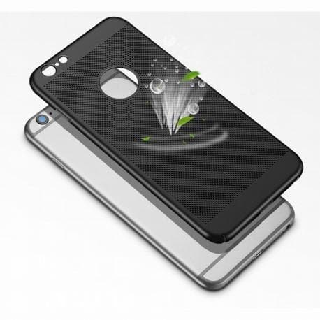 iPhone 7 stødabsorberende ultratyndt gummibelagt etui Breeze