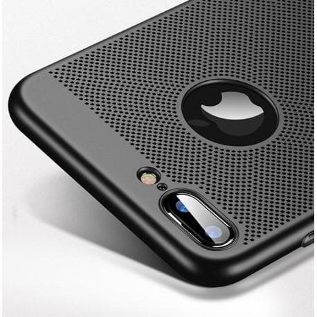 iPhone 7 Plus stødabsorberende ultratyndt gummibelagt etui Breeze