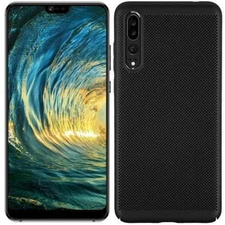 Huawei P20 støtdempende ultratynn gummibelagt Breeze-etui