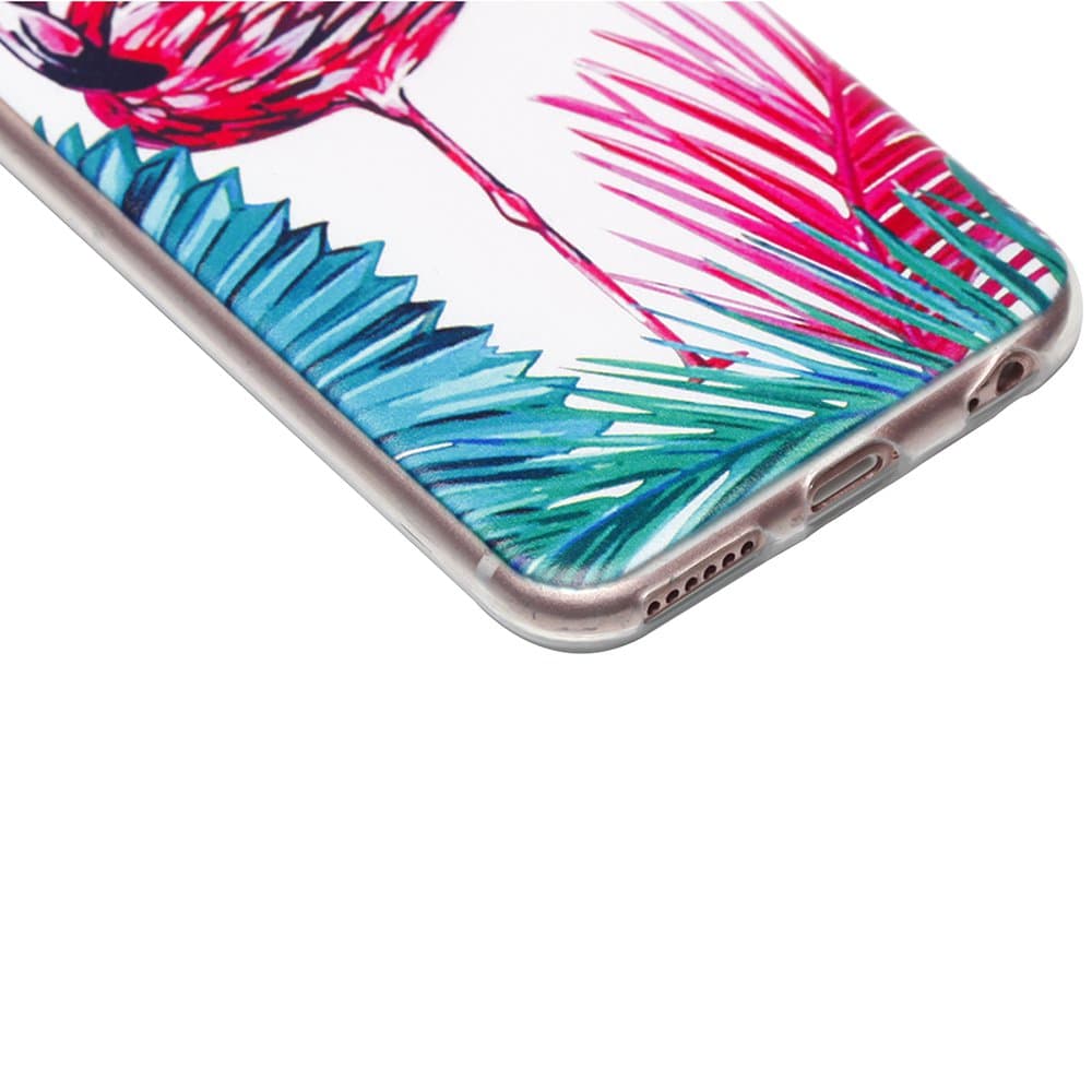 Skyddsskal PALM FLAMINGO för iPhone 6/6S Plus