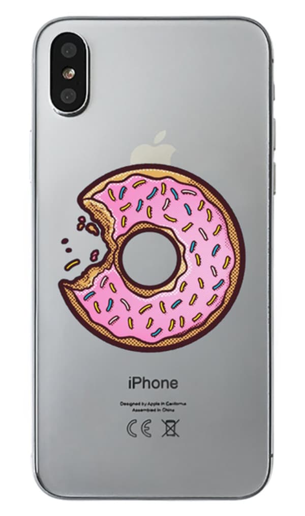 iPhone X/XS Skal Mjukt Donut