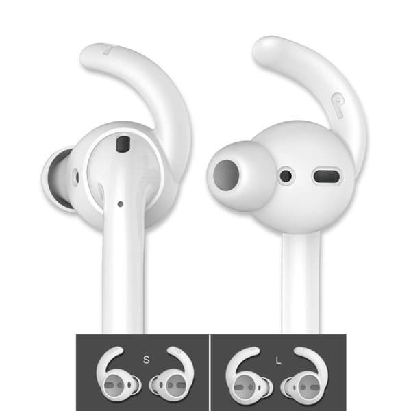 C4U Earhooks In-ear för AirPods 2 Earhooks / Earbuds silikon kit