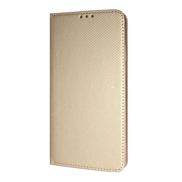 Teksturbog Slim iPhone XS Max Wallet Taske Guld