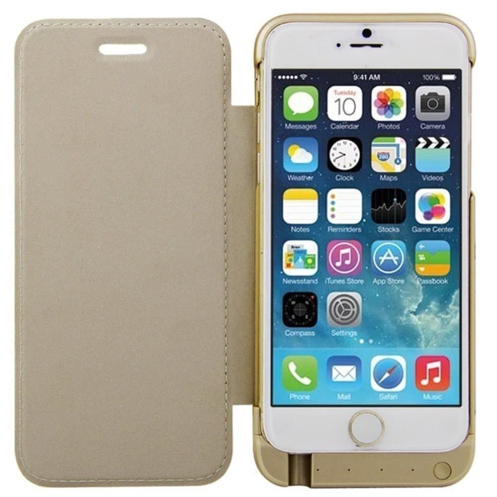 PowerCase Deluxe - Guld - iPhone 6